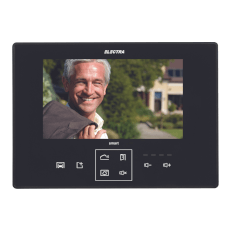 Videointerfon de interior, aparent, 7 inch, 4 fire, negru - Electra VTM.7S403.ELB04