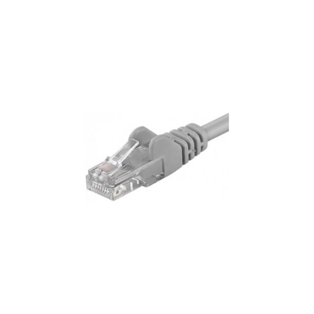 Patchcord FTP RJ45-RJ45 Cat.6 0.5m, gri - Emtex FTP-6-0.5-G-EMT