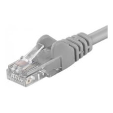 Patchcord FTP RJ45-RJ45 Cat.6 0.5m, gri - Emtex FTP-6-0.5-G-EMT