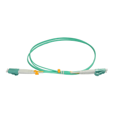 Patchcord FO, manta LSZH 3.0mm, duplex 0.5m - Emtex LC-LC-MM-DX-0.5
