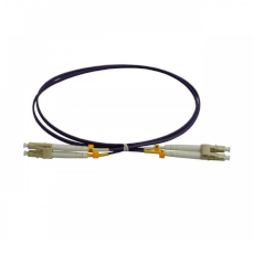 Patchcord FO LC-PC - LC-PC, MM OM4, manta LSZH 3.0mm, duplex 10m - Emtex LC-LC-MM4 DX-10