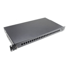 Patch panel fibra optica 24 porturi rack 19 inch - Emtex SPS24SCS-RF-VK