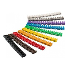 Set 100 marcatoare numerice pentru cabluri 2,8-4,6 mm, sisteme de supraveghere și rețea - GOOBAY zvpzn03