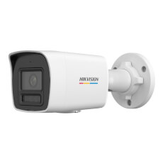 Camera IP 6MP, Exterior, ColorVu, ROI, LED/IR 30m, Mic, PoE, 4.0mm-HikVision DS-2CD1067G2H-LIU(4MM)