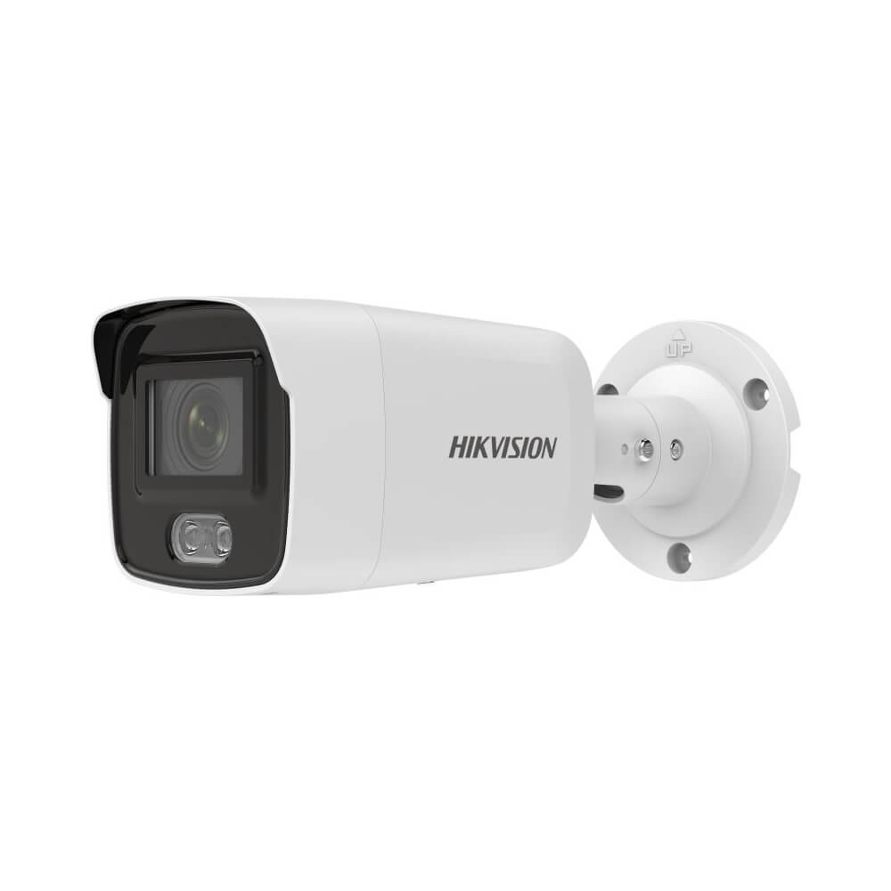 Camera IP 2MP, ColorVu, LED 40m, Card, PoE, AcuSense, 2,8mm, Microfon - HikVision DS-2CD2027G2-LU2C