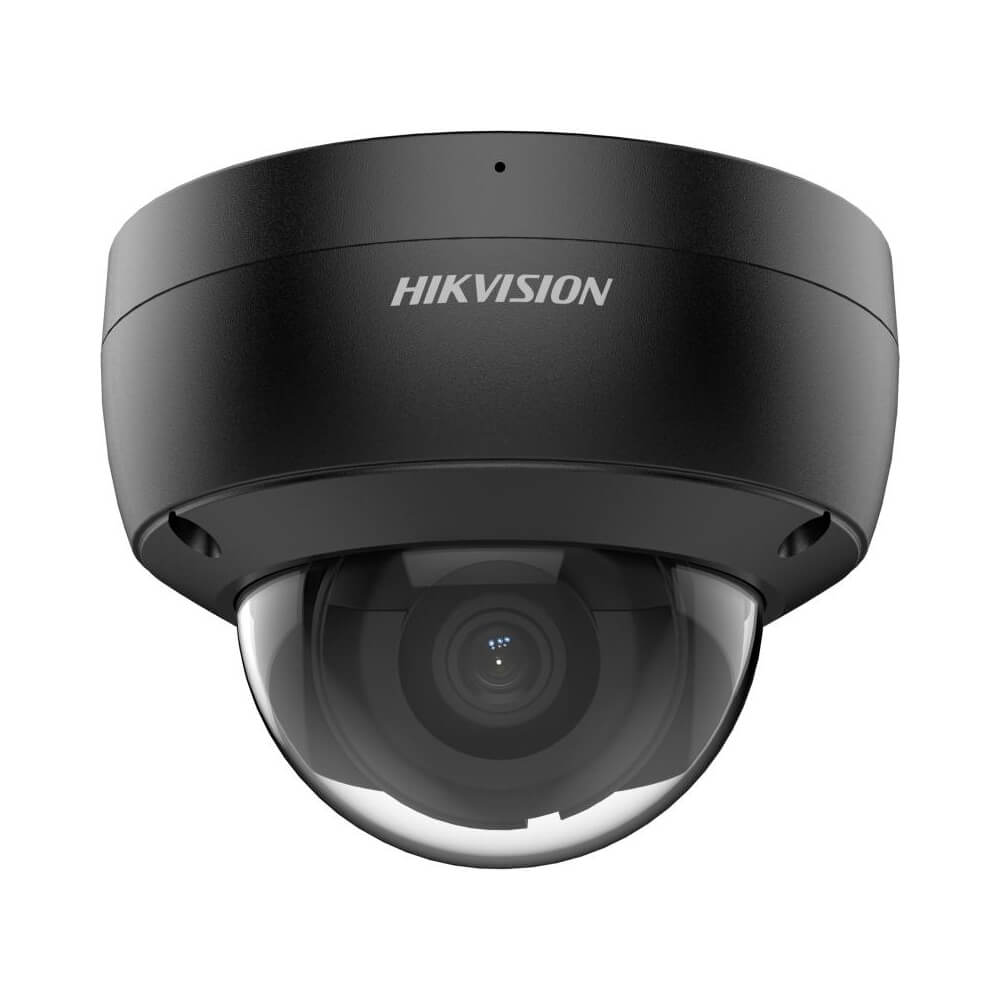Camera IP 6MP Ext  AcuSense IR30m, Card, Mic, Difuzor, PoE - HikVision DS-2CD2166G2-ISU(2.8MM)(C)/BK