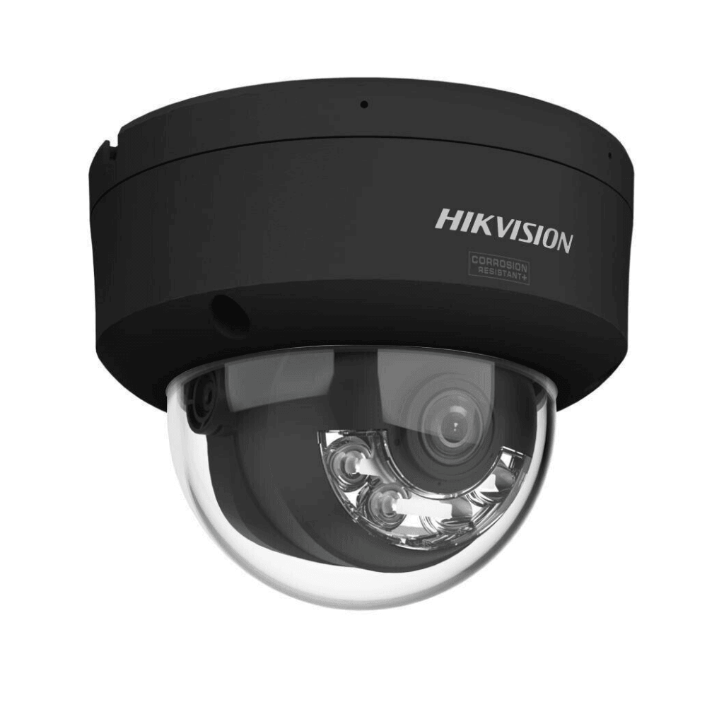Camera IP 6MP, Exterior, AcuSense, LED/IR 30m, Card, Microfon, PoE, 2.8mm - HikVision DS-2CD2167G3-LIS2UY(2.8MM)/BK
