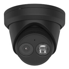 Camera IP 4MP, Exterior, AcuSense 3DNR, IR 30m, Card, Mic, PoE-HikVision DS-2CD2343G2-IU-2.8mm-BLACK
