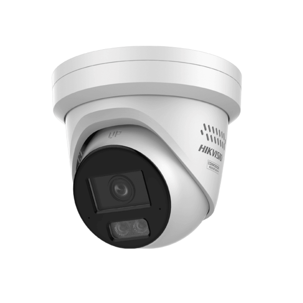 Camera IP, 8MP, Exterior, IR/Lumina alba 30m, Difuzor, Card, Microfon, PoE - HikVision DS-2CD2387G3-LIS2UY/SL(4MM)