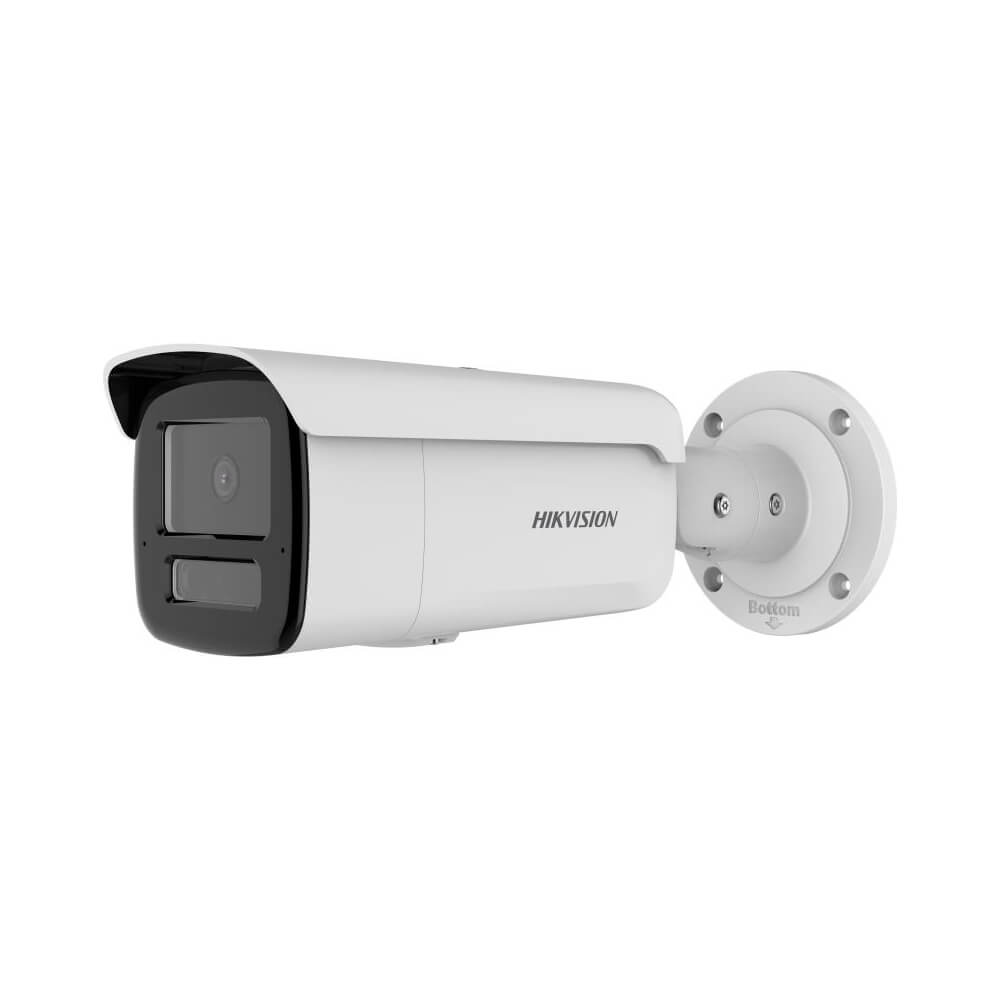 Camera IP 8MP Exterior AcuSense LED/IR 60m Card Microfon, PoE, 2.8mm-HikVision DS-2CD2T83G2-2LI(2.8MM)