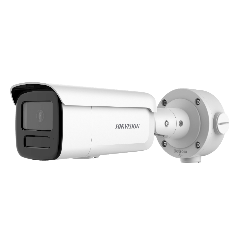 Camera IP, 4 MP, Exterior, AcuSense, Exir, IR 60m, AcuSense, Mic, Card,  2.8 mm, PoE - HikVision DS-2CD3T43G2-2IS