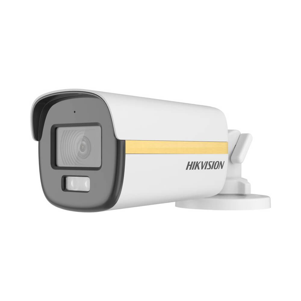 Camera 2MP, Exterior, ColorVu, 3DNR, LED/IR 40m, Mic, 2.8mm - HikVision DS-2CE12DF3T-LSE(2.8MM)