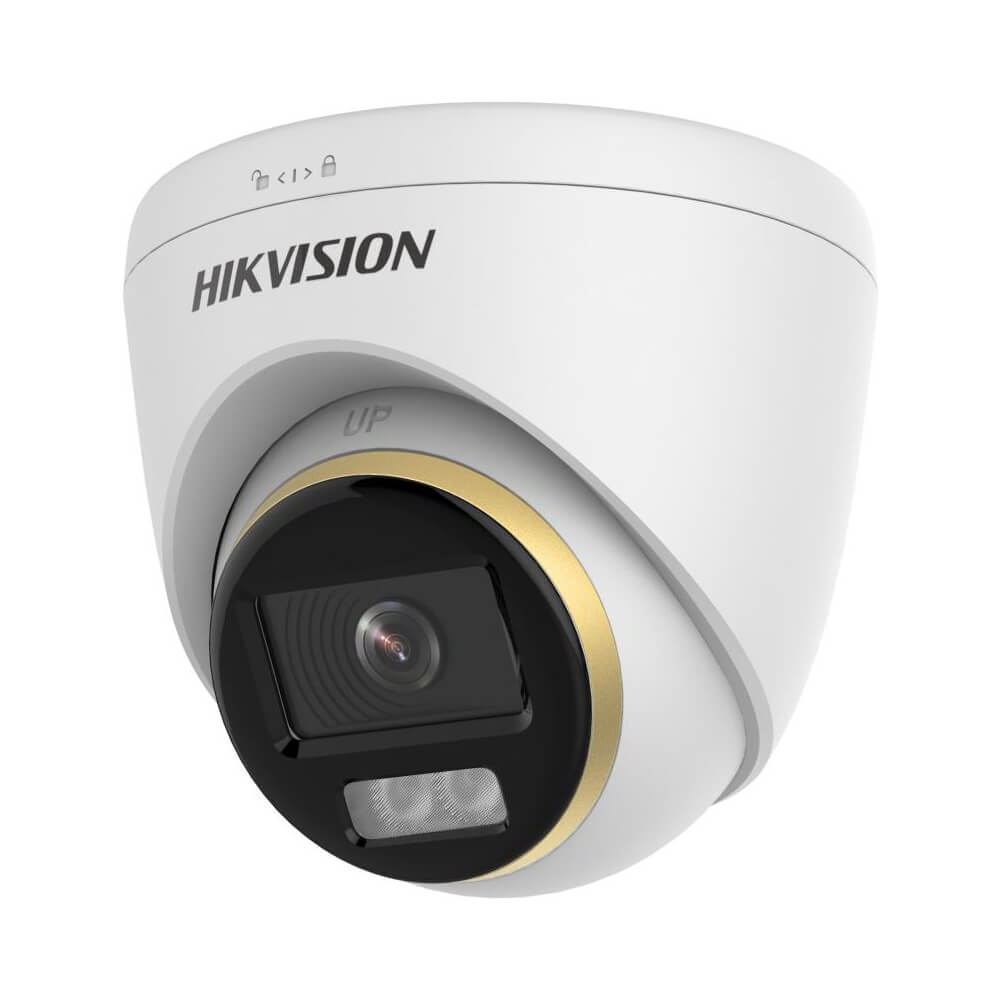 Camera 4MP, Exterior, HDTVI, ColorVu, LED/IR 40m, Microfon, 2.8mm - HikVision DS-2CE72KF3T-LE(2.8MM)