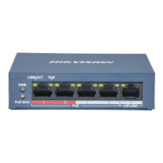 Switch POE 4 porturi - HikVision DS-3E0105P-E