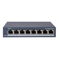 Switch 8 porturi Gigabit, Smart Managed, Layer2 - HikVision DS-3E1508-EI(V2)