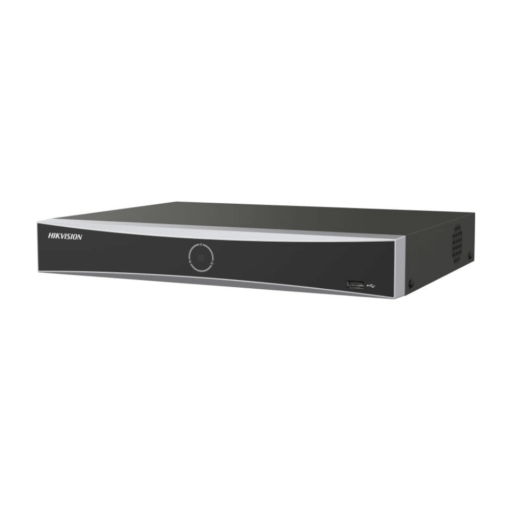 NVR 8 canale, 12 MP, 1U, AcuSeek Guanlan, HDMI/VGA/USB, recunoastere faciala - HikVision DS-7608NXI-K1/VPro