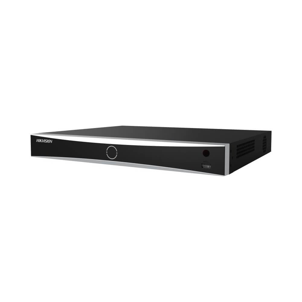 NVR 16 ch PoE IP 12MP 4K, H.265+,  AcuSense, Cautare inteligenta, IVS-HikVision DS-7616NXI-K2/16P(D)