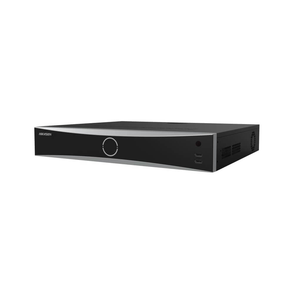 NVR 32ch IP 16xPoE 12MP 4xHDD H.265+ AcuSense, Permite camere AI, IVS-HikVision DS-7732NXI-K4/16P(D)