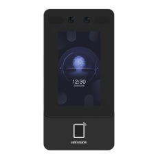 Control acces IP cu rec. faciala, Amprenta, Mifare, PIN, WiFi, PoE - HikVision DS-K1T342MFWX-E1