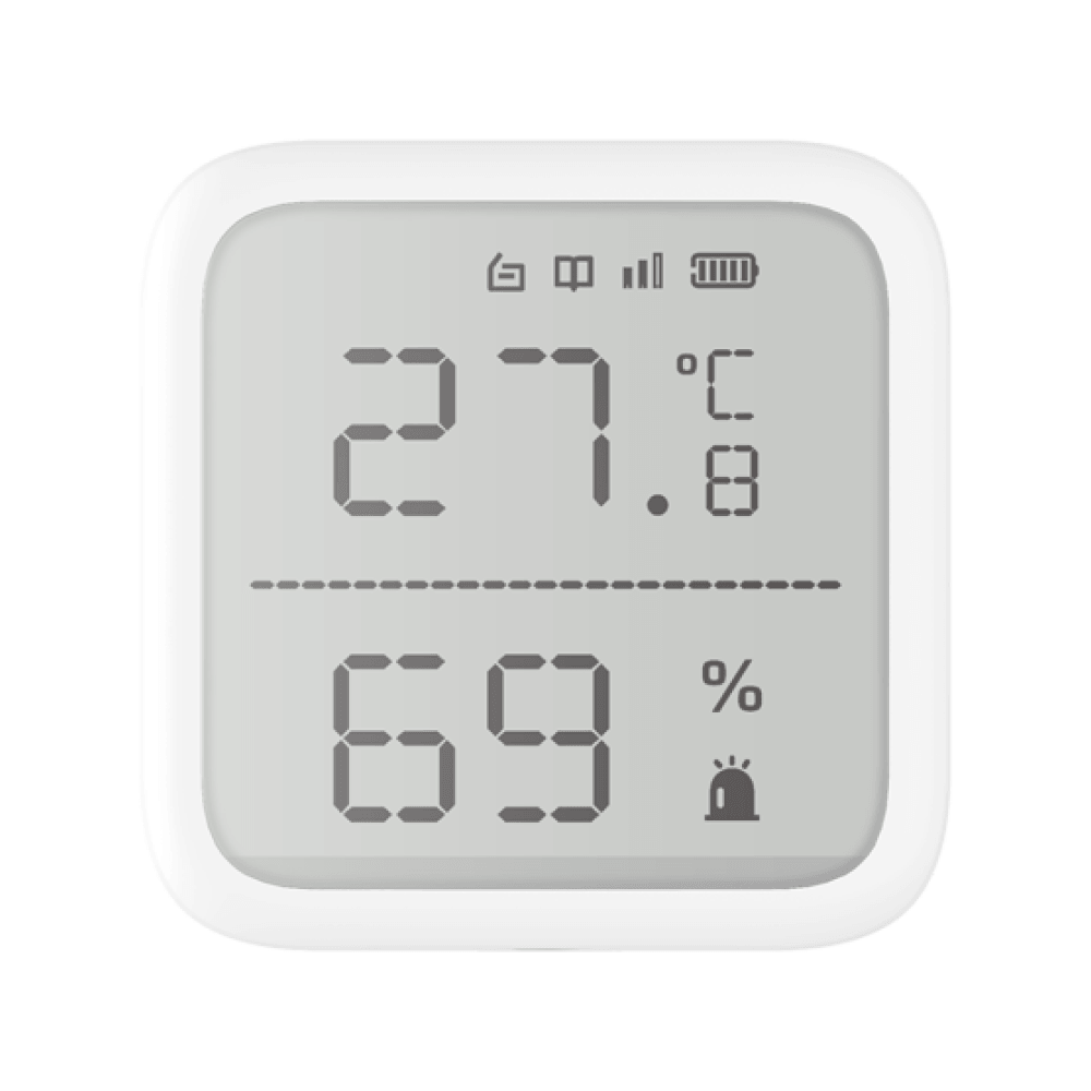 Senzor de temperatura si umiditate wireless AX Pro, 868MHz - HikVision DS-PDTPH-E-WE