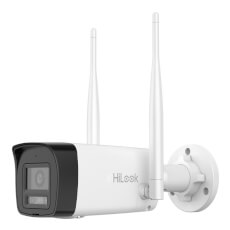 Camera IP WiFi 2 MP, Exterior, IR/LED 30m, mic, difuzor, 2.8mm - HikVision HiLook IPC-B120HA-LDF/W