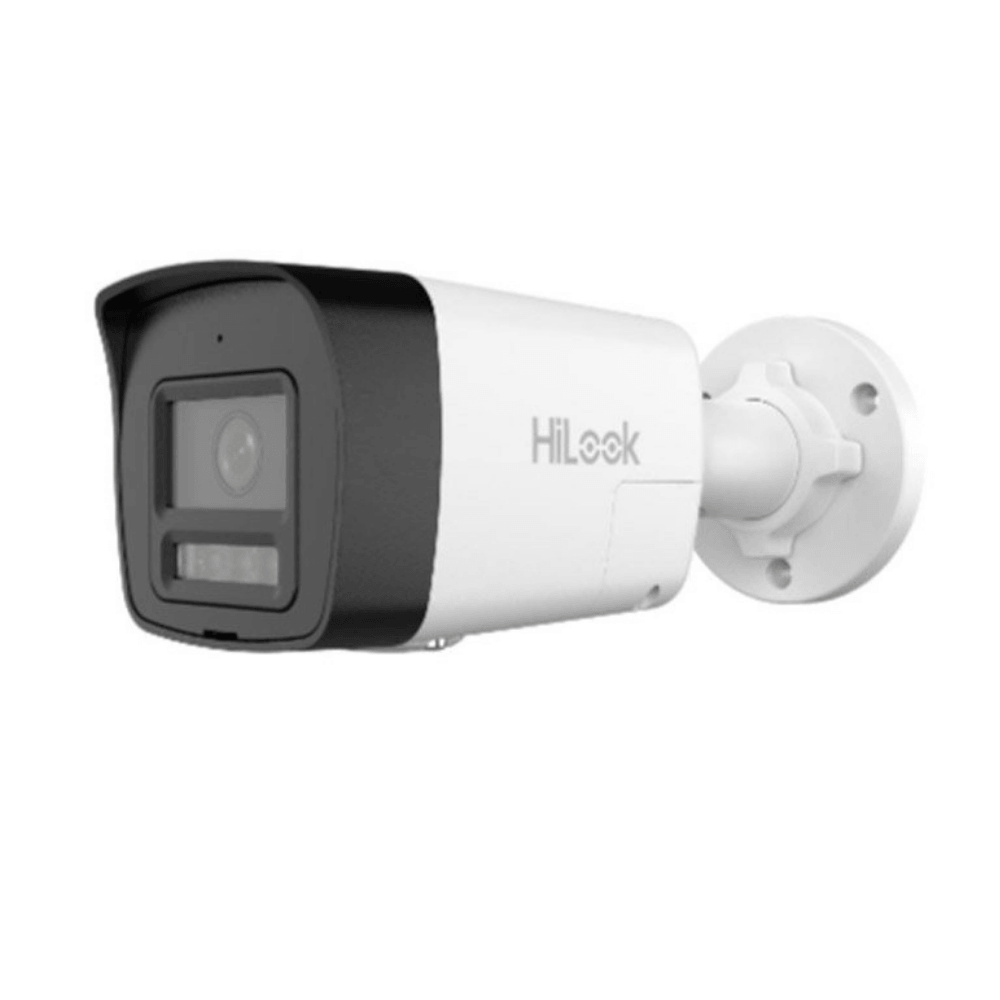 Camera IP, 8 MP, Exterior, IR/LED 30 m, Microfon, Difuzor, Card, PoE - HikVision HiLook IPC-B180HA-LUF/SL(2.8MM)