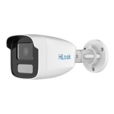 Camera supraveghere exterior IP cu iluminare duala Hikvision Hilook ColorVu IPC-B429HA-LU(2.8MM), 2 MP, 2.8 mm, IR/Lumina alba 50 m, microfon, PoE