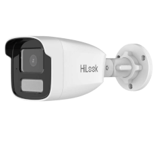 Camera supraveghere exterior IP Smart Hybrid Light Hikvision Hilook IPC-B460HA-LU(4MM), 6 MP, 4 mm, IR/Lumina alba 50 m, microfon, PoE