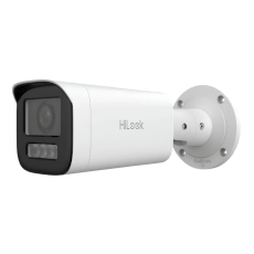 Camera IP 6MP, Exterior, IR/Lumina alba 50m, Mic, Card, PoE, 2.8-12 mm - HikVision HiLook IPC-B660HA-LZU(2.8-12MM)