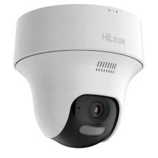 Camera supraveghere wireless IP Dome PT WiFi 6 Hikvision HiLook IPC-F120-LIDF/W, 2 MP, 2.8 mm, IR 20 m, lumina alba 15 m, microfon si difuzor, slot card