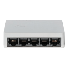 Switch cu 5 porturi, 10/100/1000 Mbps, 10 Gbps, 7.4 Mpps, MAC 2K - HikVision HiLook NS-0505D