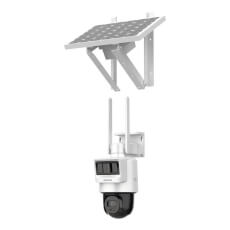 Camera supraveghere PTZ rotativa GSM 4G LTE Hikvision HiLook PTZ-N2C200I-K/4G/C05S10, 2 MP, PIR + Radar 12 m, 2.8 mm, IR 30m, microfon si difuzor, acumulator 50.76 Wh, panou solar, slot card
