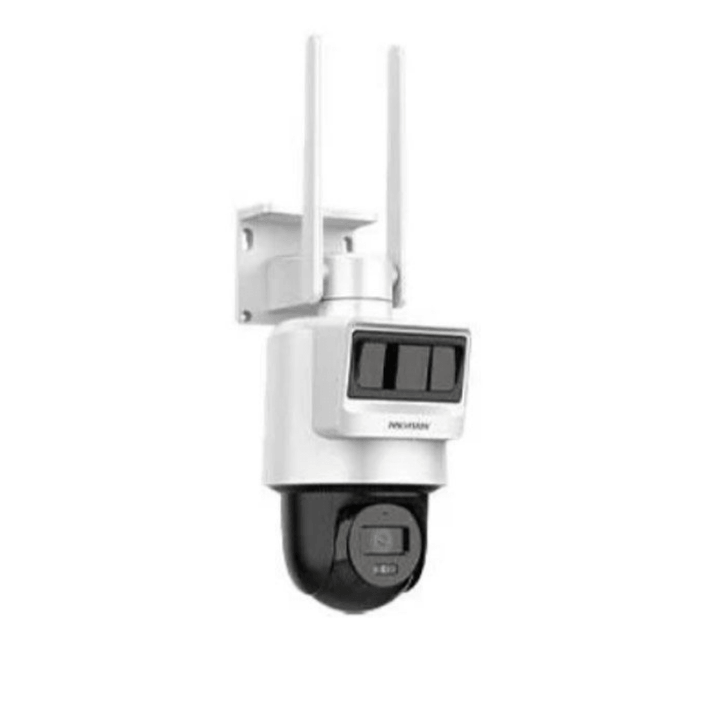 Camera 4G cu panou solar 20W, 4 MP, IR 30 m, Acumulator 90 Wh, Mic-HikVision HiLook PTZ-N2C400I-K/4G/C09S20(2.8MM)