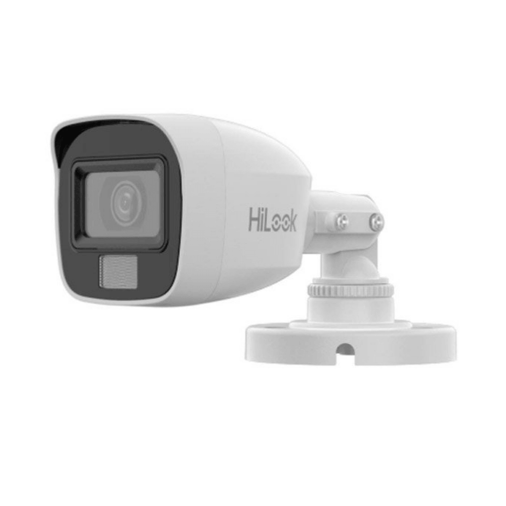 Camera Analogica, 2 MP,  Smart Hybrid Light, IR + lumina alba 20m, 2.8 mm - HikVision HiLook THC-B127-LPC