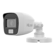 Camera 5MP Exterior, SmartHybrid, LED/IR 20m, Microfon, Lentila 2.8mm- HikVision HiLook THC-B157-LPS