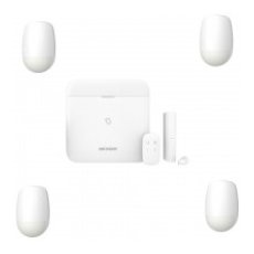 Kit de alarma wireless AX PRO Light Level Hikvision 868MHz, slot SIM, cu 4 detectori de miscare WiFi