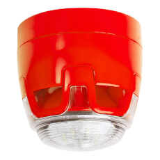 Sirena incendiu de exterior cu flash, conventionala lentila transparenta - Honeywell CWSS-RW-W5