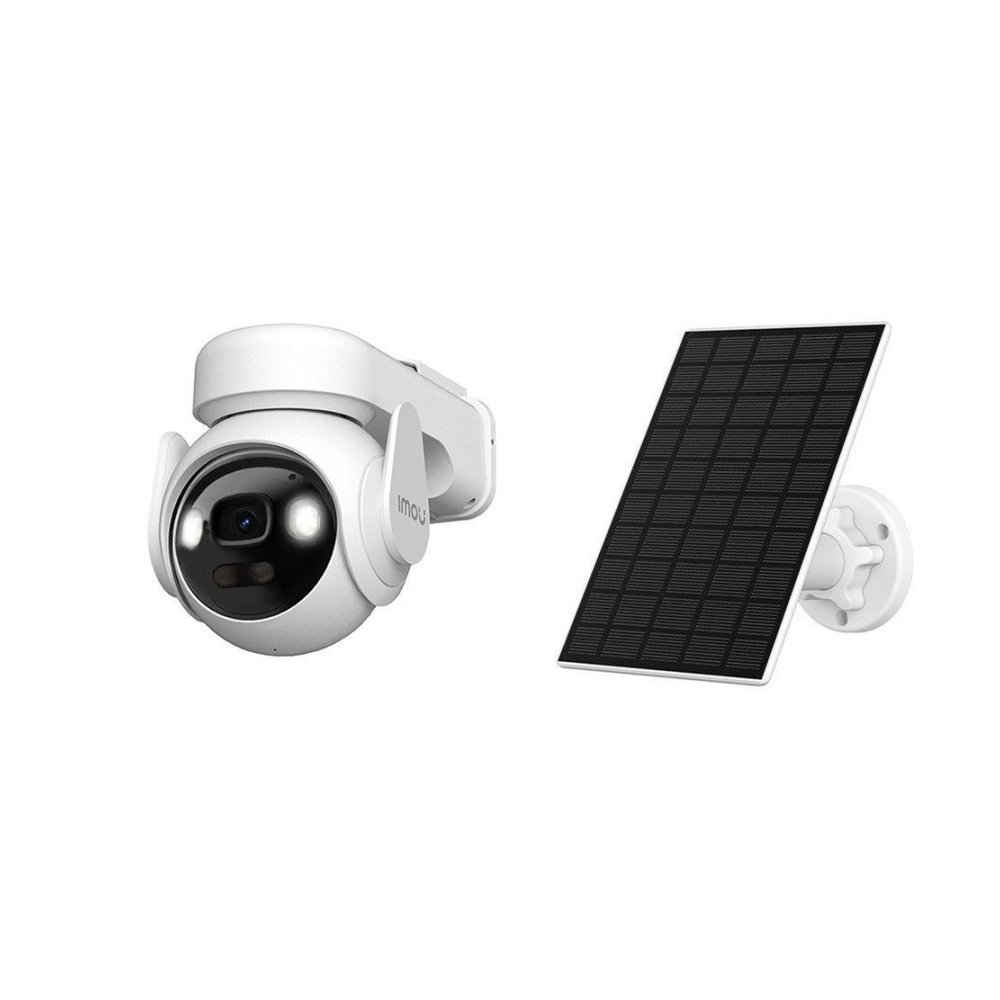 Camera IP WiFi, 4G, Panou solar , 5MP, 3.6mm, IR/LED 20m, 10.000 mAh, Mic, Difuzor, - Imou IPC-B7ED-5M0TEA-EU/FSP14