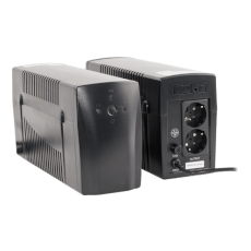 UPS 600VA/360W, acumulator 12V/7Ah, 2 prize schuko, protectie si alarma acustica - IPS TM-LI-0k6