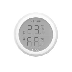 Senzor de temperatura si umiditate, wireless, protocol Zigbee, afisaj LCD - Imou IOT-ZTM1-EU