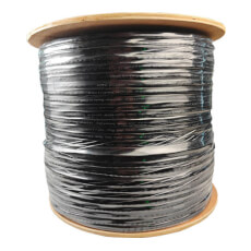 Cablu UTP CAT5E cu alimentare 305m, cupru pur, performanta excelenta - LinkPower LINK-UTP+2-305