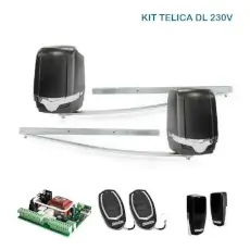 Kit automatizare poarta batanta, 200 kg, brat culisant drept, 230 Vac - Motorline KIT-TELICA DL-52