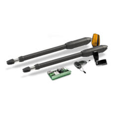 Kit automatizare poarta batanta Motorline KIT PUMA400, 24V, pana la 2 m/canat, 50W, 2200 N, compatibil MCONNECT LINK