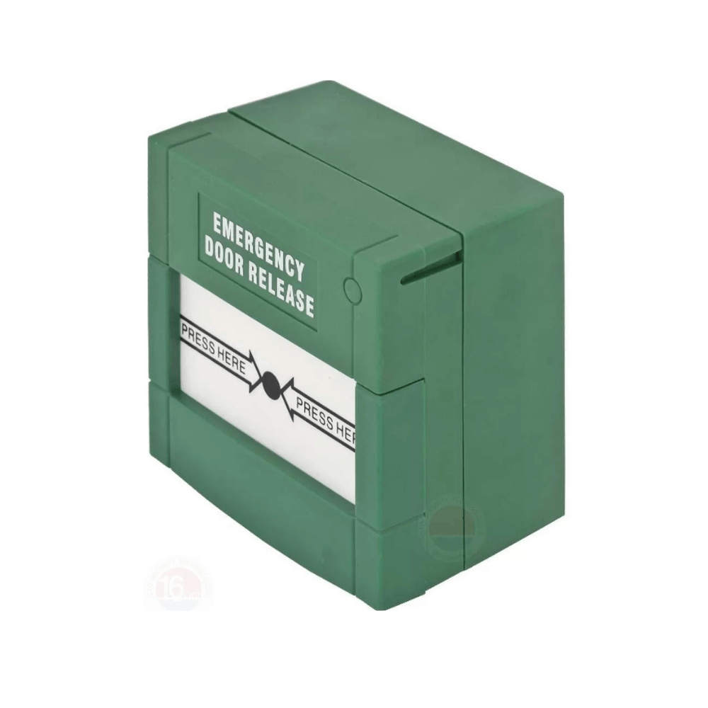 Buton de urgență verde pentru control acces, montaj aplicat - OEM CPK-861A
