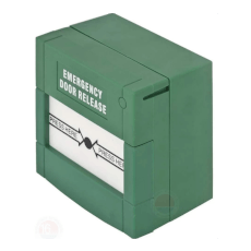 Buton de urgență verde pentru control acces, montaj aplicat - OEM CPK-861A