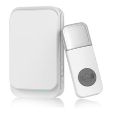 Sonerie cu contact magnetic wireless si un post interier, 80 m, 38 tonuri - TopVista M602