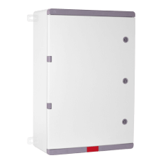 Cutie distributie IP67 din ABS gri, usa mata, placa metalica, 300x400x220 mm - OEM PD304022