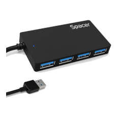 Hub USB 3.0 cu 4 porturi, extern, conectare rapida si design compact - OEM SPH-332