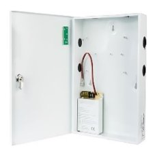 Sursa de alimentare, 12V DC 5Ah, cutie metalica cu traf, back-up - OEM TSS-CABOX