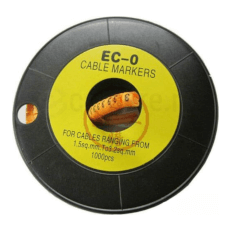 Rola marcare cablu 3-5.2mm, cu o singura cifra - PSS EC-1MARK